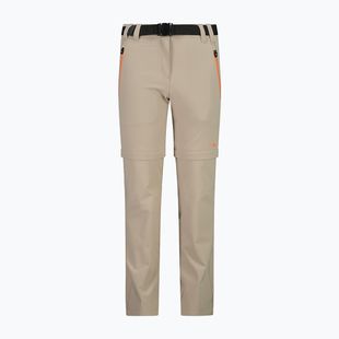 CMP children's trekking trousers 3T51445 Zip Off sabbia