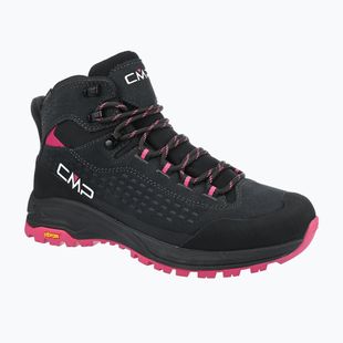 Women's trekking boots CMP Vertyx Mid Waterproof grey/fuxia