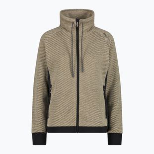 Women's sweatshirt CMP 35H1646 Jacquard Knitted vaniglia