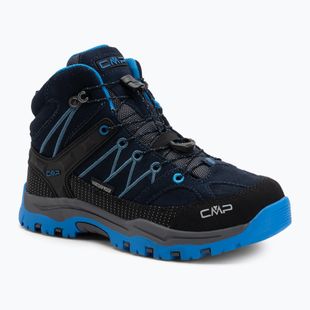 Junior's trekking boots CMP Rigel Mid Wp b.blue/bluestone/royal blue