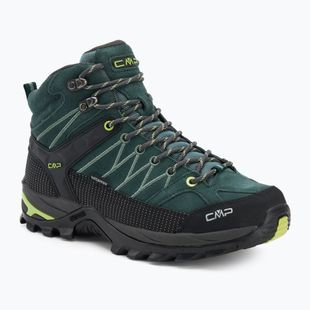 Men's trekking boots CMP Rigel Mid Wp trek green/apple