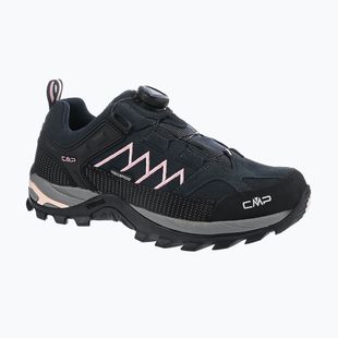 Women's trekking boots CMP Rigel Low Wp Antracite/Rose