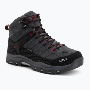 Junior's trekking boots CMP Rigel Mid Wp grey/ferrari