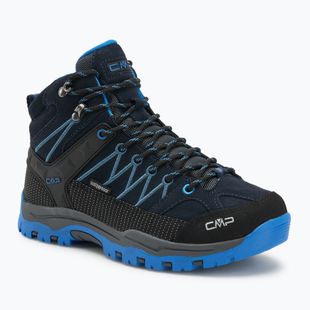 Junior's trekking boots CMP Rigel Mid Wp b.blue/bluestone/royal blue