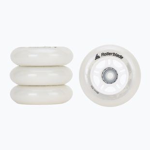 Rollerblade Moonbeams Led Wheels 80mm/82A 4 pcs white 06120000 101