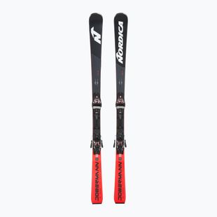 Nordica Doberman SLR DC downhill ski + Xcell 14 FDT bindings black/red