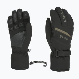 Men's ski gloves Level Evolution Gore-Tex pk black