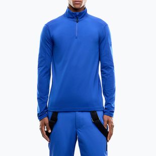 Men's ski sweatshirt EA7 Emporio Armani Pure Powerstretch T-Top Half Zip new royal
