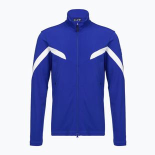 Men's ski sweatshirt EA7 Emporio Armani Pure Powerstretch T-Top Full Zip new royal