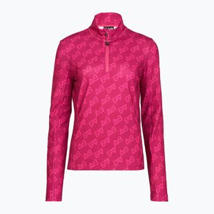 Women's ski sweatshirt EA7 Emporio Armani Pure Powerstretch T-Top Half Zip fancy vivacious mono