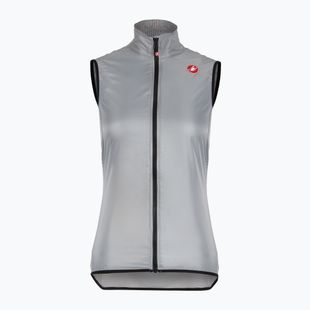 Women's cycling waistcoat Castelli Aria W silver gray