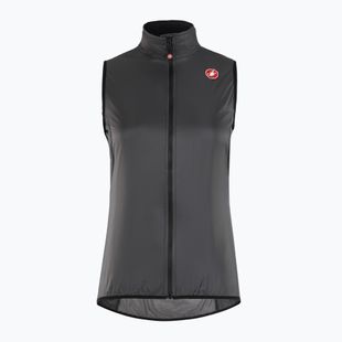 Women's cycling vest Castelli Aria W dark gray