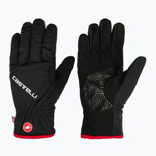 Men's cycling gloves Castelli Entrata Thermal black