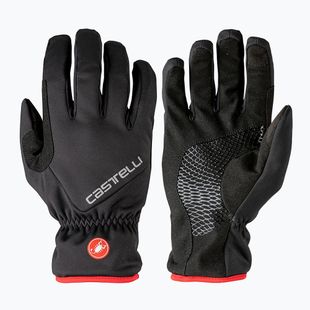 Men's cycling gloves Castelli Entrata Thermal black