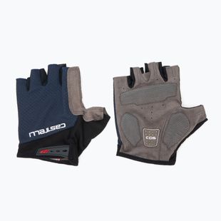 Men's cycling gloves Castelli Entrata V belgian blue