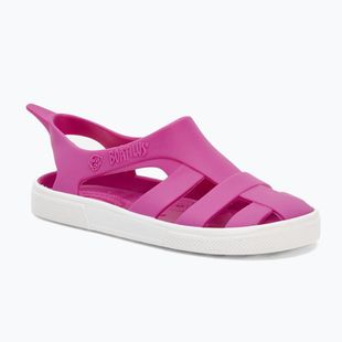 BOATILUS Bioty fuxia/white children's sandals