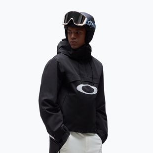 Men's snowboard jacket Oakley Timberline Shell Anorak pitch black