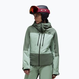 Women's ski jacket Oakley Canopy Pro Insulated aviator green/faded green