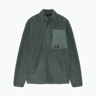 Men's fleece sweatshirt Oakley Mountain Fire Sherpa aviator green