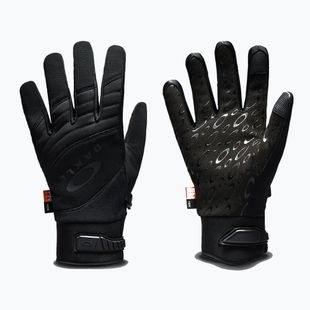Ski gloves Oakley Clutch pitch black