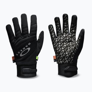Ski gloves Oakley Clutch blackout reflective