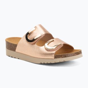 Women's flip-flops Scholl Montery 2 Straps Ad Med rose/gold