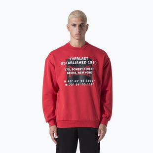 Men's Everlast Streetwear Crewneck sweatshirt red/black