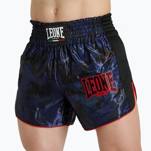 Men's boxing shorts Leone 1947 Camo Fight blue
