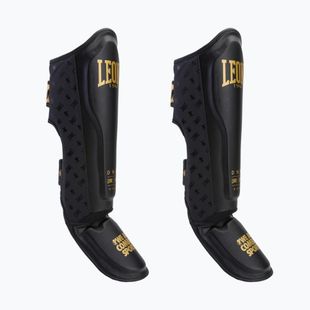 LEONE 1947 Shin Guards Dna tibia protectors black PT177