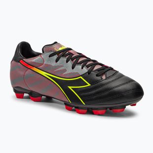 Men's Diadora Brasil Elite Veloce R LPU football boots black and red DD-101.179181-D0136-39