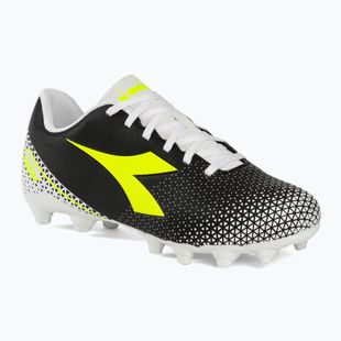 Men's Diadora Pichichi 6 MG14 black/yellow fluo/white football boots