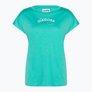 Women's Diadora Athletic Dept. acqua blu cielo T-shirt