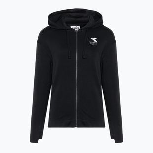 Women's sweatshirt Diadora L. FZ Essential Sport nero