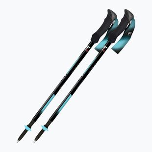Trekking poles  Fizan Compact Tech light blue