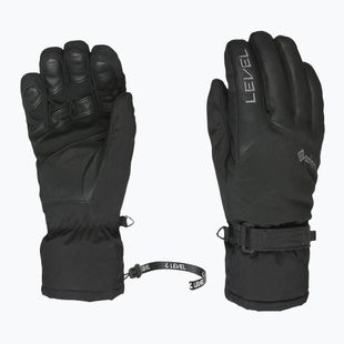 Men's ski gloves Level Evolution Plus Gore-Tex black