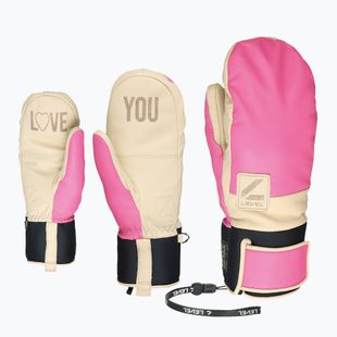 Snowboard gloves Level Rover Mitt fucsia
