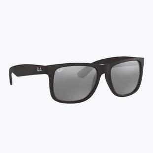 Sunglasses Ray-Ban Justin Classic matt black/silver grey mirror