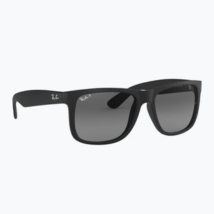 Sunglasses Ray-Ban Justin Classic matt black gum/dark grey