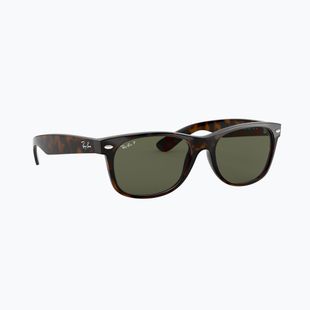 Sunglasses Ray-Ban New Wayfarer Classic tortoise/green g-15 polarized