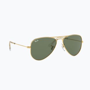 Children's sunglasses Ray-Ban Aviator arista gold/dark green