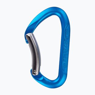 Climbing Technology Salto B aquamarine/titanium carabiner