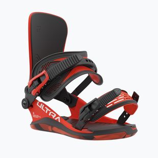 Union Ultra hot red men's snowboard bindings