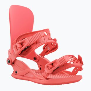 Women's snowboard bindings Union Legacy coral