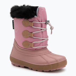 Children's snow boots BOATILUS Nippy 02 Sint. Leather pink