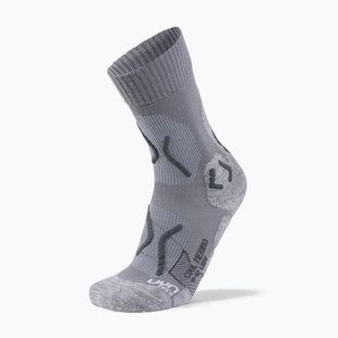 Women's socks UYN Trekking Cool Merino light grey melange/pea