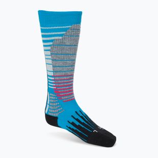 Women's snowboard socks UYN Ski Snowboard turquoise/black