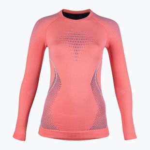 Women's thermal active sweatshirt UYN Evolutyon UW Shirt strawberry/ pink/ turquoise