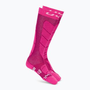 UYN Junior Ski socks pink