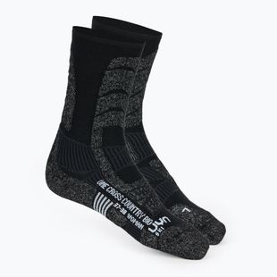 Women's ski socks UYN Ski Cross Country One Bio black/anthracite