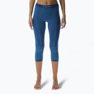 Women's thermoactive trousers UYN Elevatyon Biomorph blue atoll